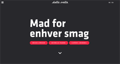 Desktop Screenshot of cafedallevalle.dk